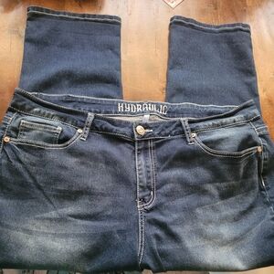 Hydraulic Brand Capri Style Jeans.  Size 22W.
